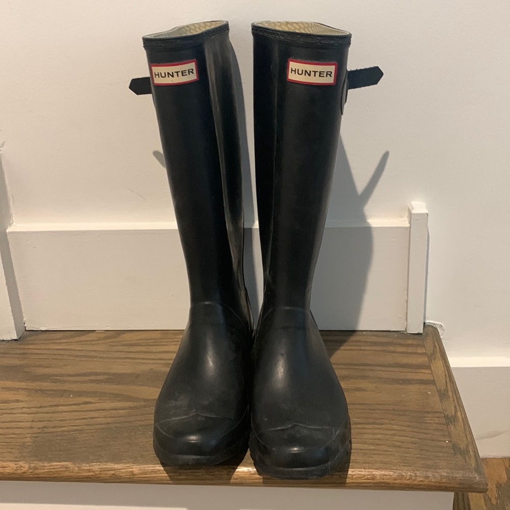 Hunter rain boots